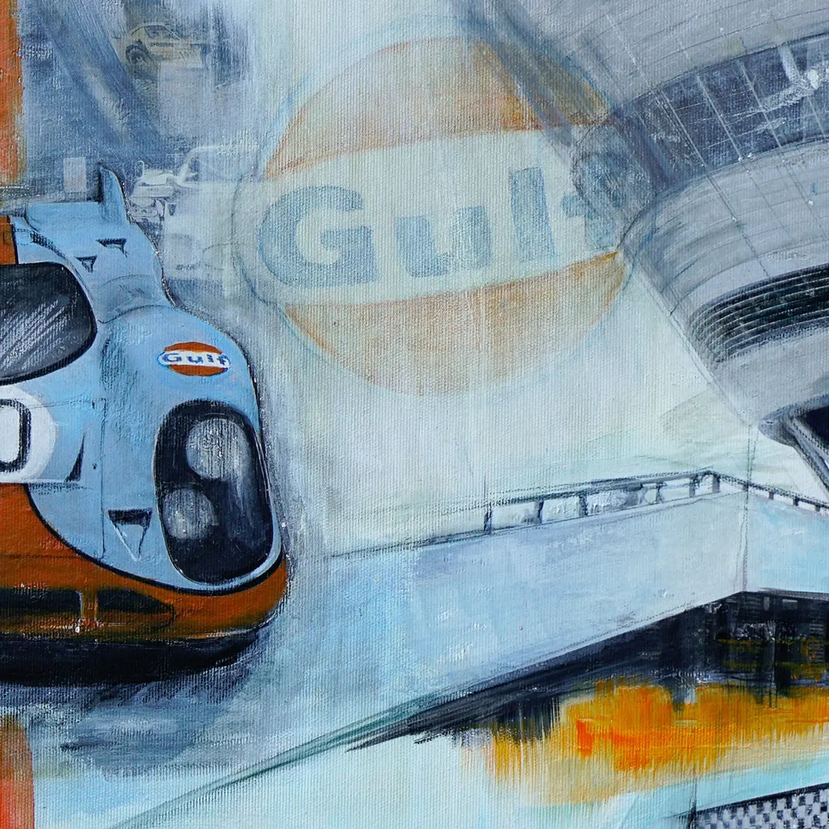 Remember Le Mans | Leinwanddruck handbemalt | limitiert – Bild 2