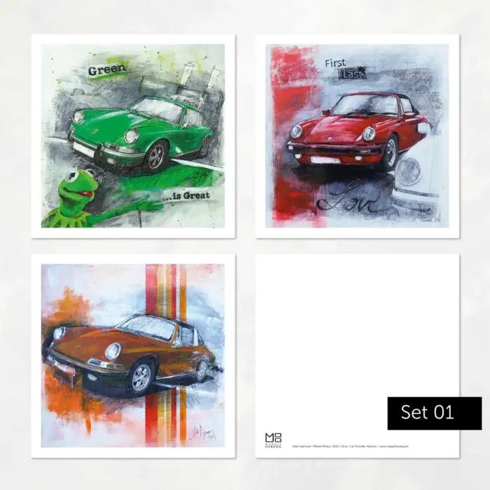 Car Rarities | Art Karten Set 01